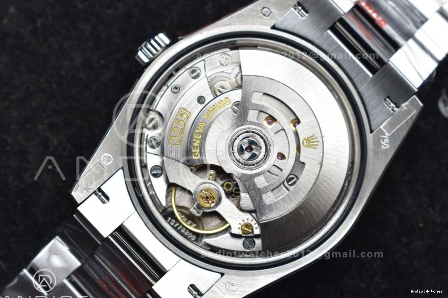 vr3255 904L Bracelet 36 QF Breathable 690 V5 Dial Steel Diamond Best Edition (Gain SS DayDate President Weight) Silver on 0217